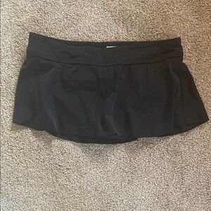 Black Swim Skirt